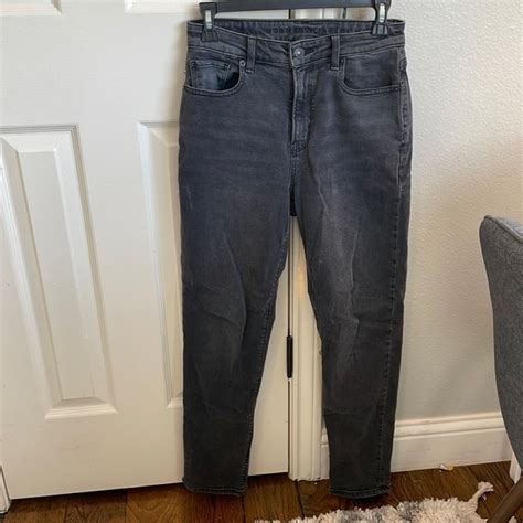 Distress 100 Cotton American Eagle Outfitters RN 54485Jeans very durable and comfortable zipper and buttons are all in perfect working condition Measurement taking laying flat Waist 29" Inseam 30. . Rn 54485 american eagle